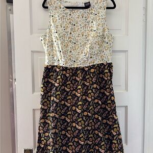 Retrolicious Dress with Mushroom Print